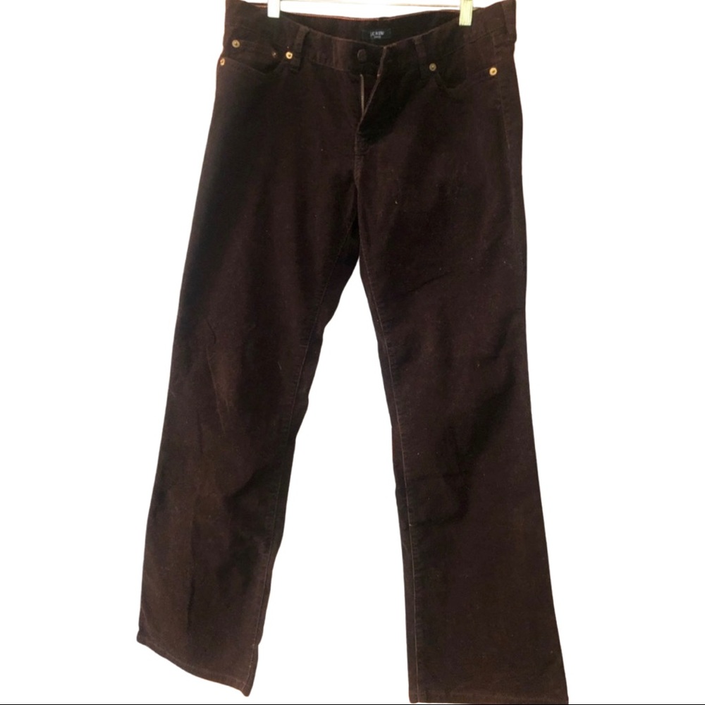 J Crew dark brown corduroy pants